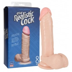 Dildo »Realistic Cock 8inch« mit Hoden, 23 cm